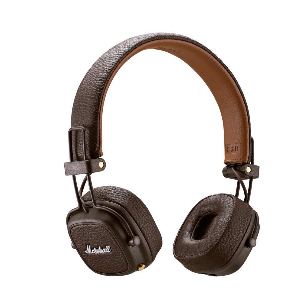 Marshall Major III Bluetooth Wireless On Ear Headphones Brown