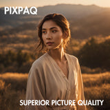 PIXPAQ OG Pro, Extreme Bright 1400 ANSI Lumen, 14500 Lumens, Native 1080P Fully Automatic, Android TV Projector for Home, 300