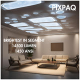 PIXPAQ OG Pro, Extreme Bright 1400 ANSI Lumen, 14500 Lumens, Native 1080P Fully Automatic, Android TV Projector for Home, 300