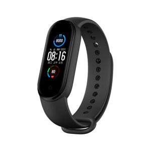 Mi Band 5, AMOLED, 50M Waterproof, Bt 5.0, Heart Rate Monitor Smart Bracelet (Black)