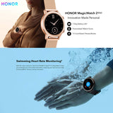 HONOR Magic Watch 2 (Black) AMOLED Display, 15 Workout Modes, Music , Sleep & HR Monitor, 7-Days Battery