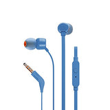 JBL Tune 110 in-Ear Headphones with Mic (Blue)