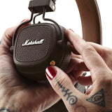 Marshall Major III Bluetooth Wireless On-Ear Headphones (Brown)