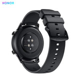 HONOR Magic Watch 2 (Black) AMOLED Display, 15 Workout Modes, Music , Sleep & HR Monitor, 7-Days Battery