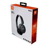 JBL T460BT Extra Bass Wireless On-Ear Headphones with 11 Hours Playtime & Mic (Black)