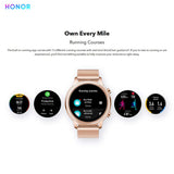 HONOR Magic Watch 2 (Black) AMOLED Display, 15 Workout Modes, Music , Sleep & HR Monitor, 7-Days Battery