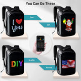 PixBag LED Display Laptop Backpack with App Control.