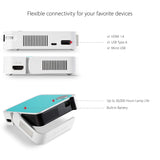 ViewSonic M1 Mini Portable Projector | JBL Speaker | HDMI | Auto Keystone |Built-in Battery |100" Projection Image