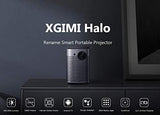 XGIMI Halo 1080p Full HD Smart Mini Projector with DLP, 800 ANSI Lumens, Android TV 9.0 and Harman Kardon Speakers