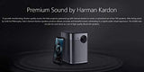 XGIMI Halo 1080p Full HD Smart Mini Projector with DLP, 800 ANSI Lumens, Android TV 9.0 and Harman Kardon Speakers